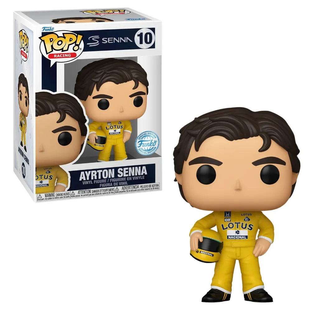 Ayrton Senna amarelo